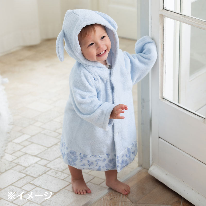 シナモロールのベビーバスローブ