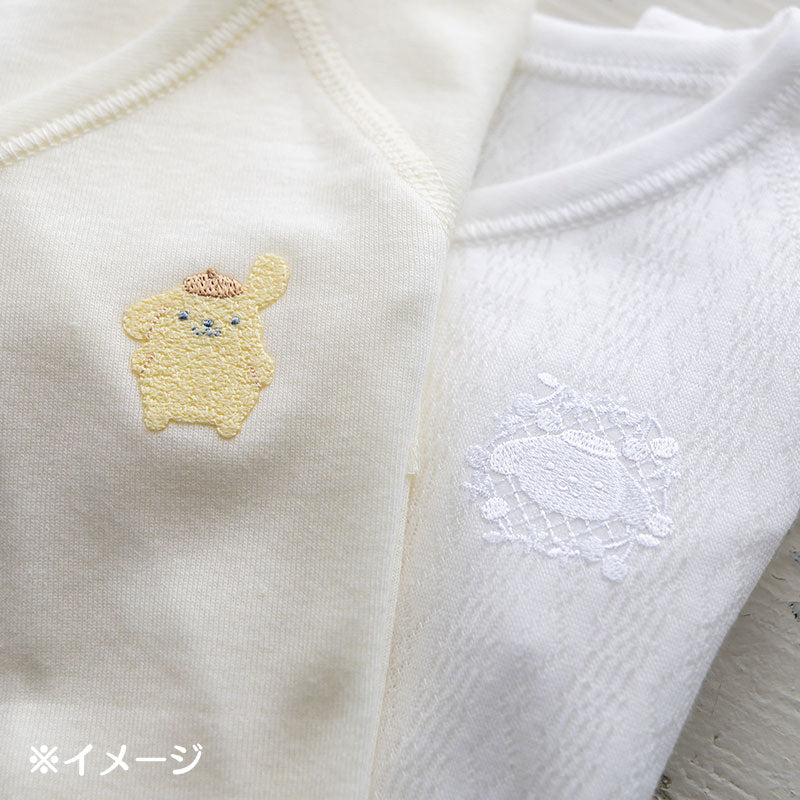 ポムポムプリン レールメッシュ短肌着(50-60cm)(Sanrio Baby)