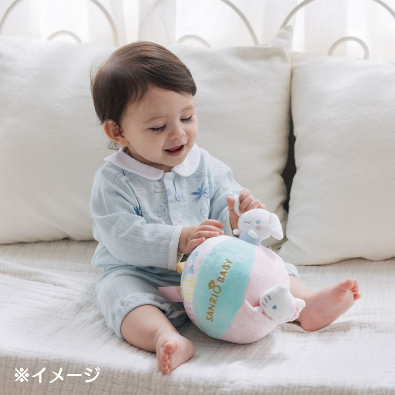 サンリオキャラクターズ 洗えるぬのボール 赤ちゃん布おもちゃ