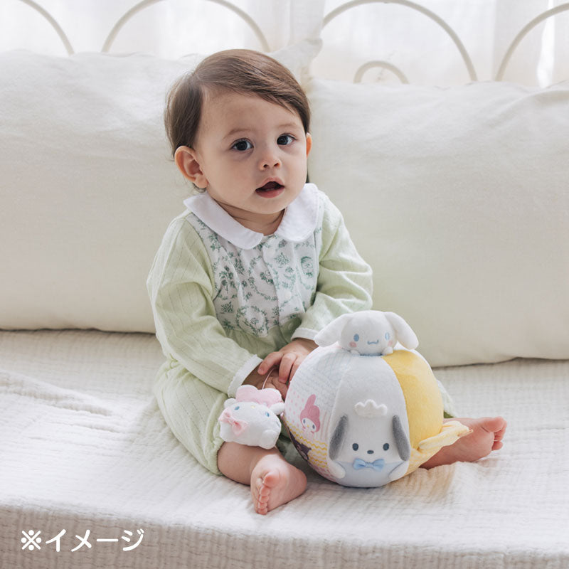 サンリオキャラクターズ 洗えるぬのボール 赤ちゃん布おもちゃ