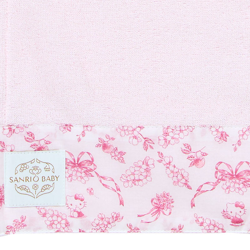 ハローキティのベビーバスポンチョ