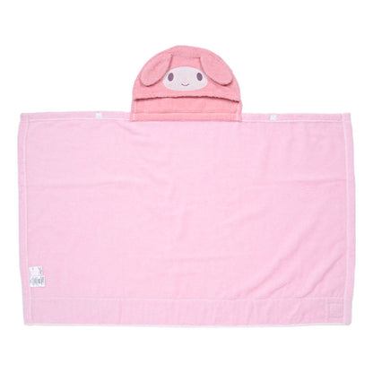 マイメロディのベビーバスポンチョ