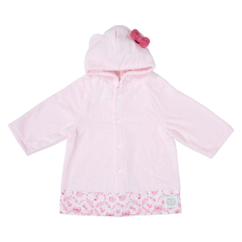 ハローキティのベビーバスローブ　