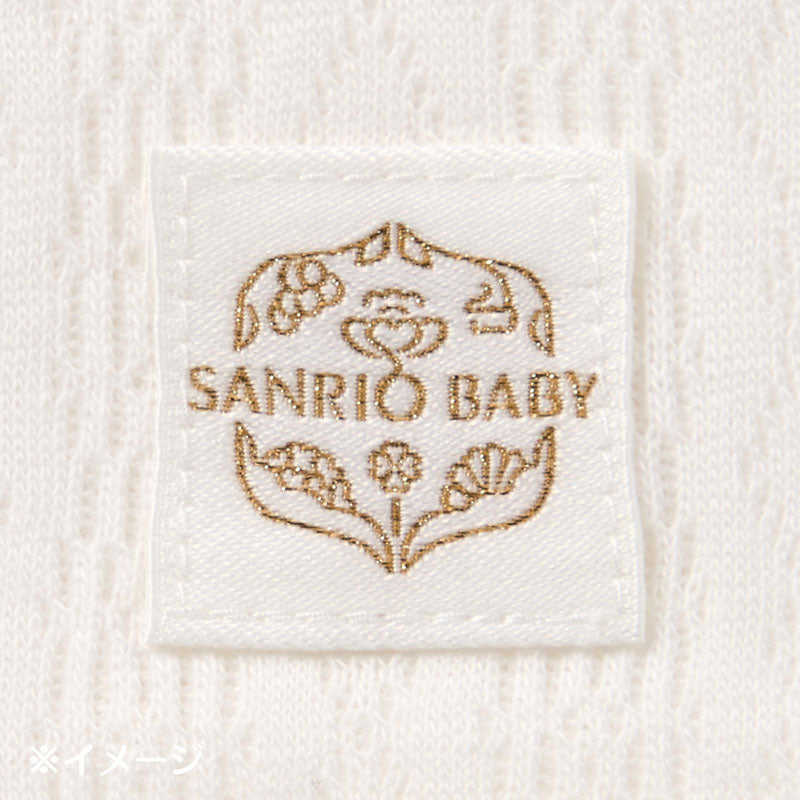 シナモロール レールメッシュ短肌着（50-60cm）（Sanrio Baby）