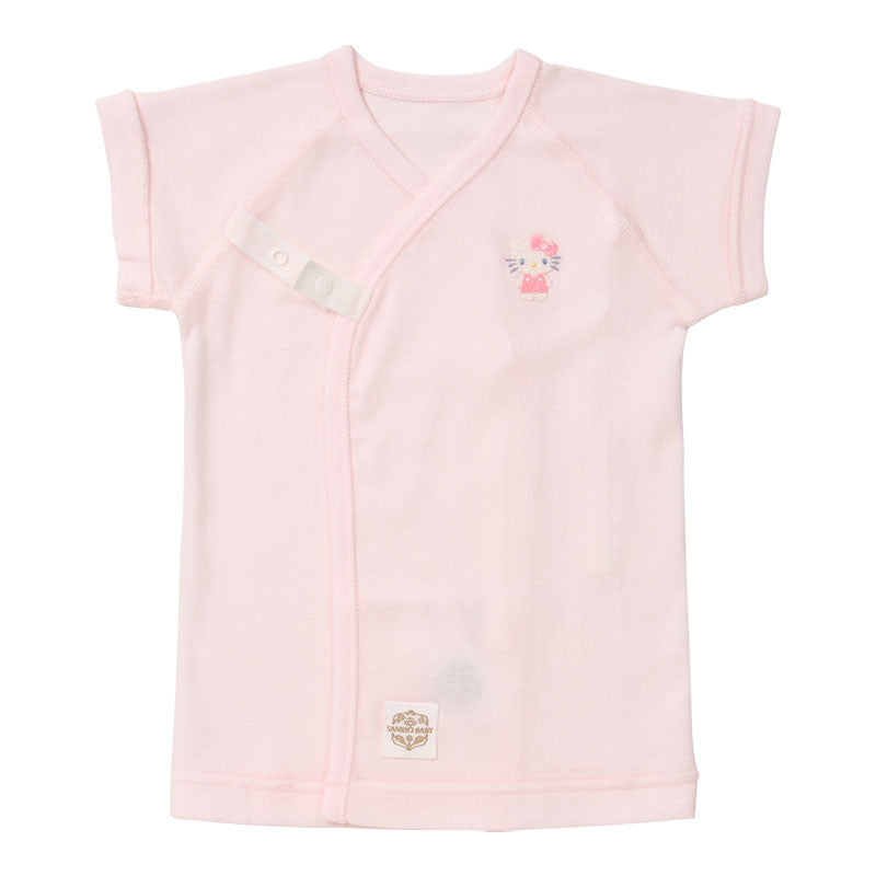 ハローキティ フライス短肌着（50-60cm）（Sanrio Baby）