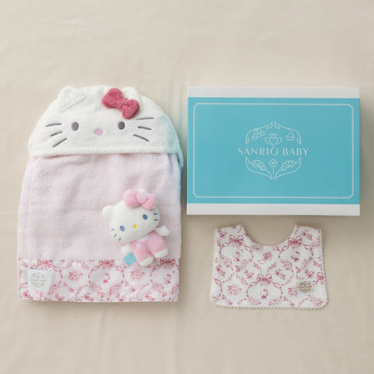 ハローキティ バスポンチョセット