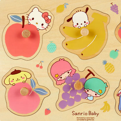 木製パズル(Sanrio Baby)フルーツ